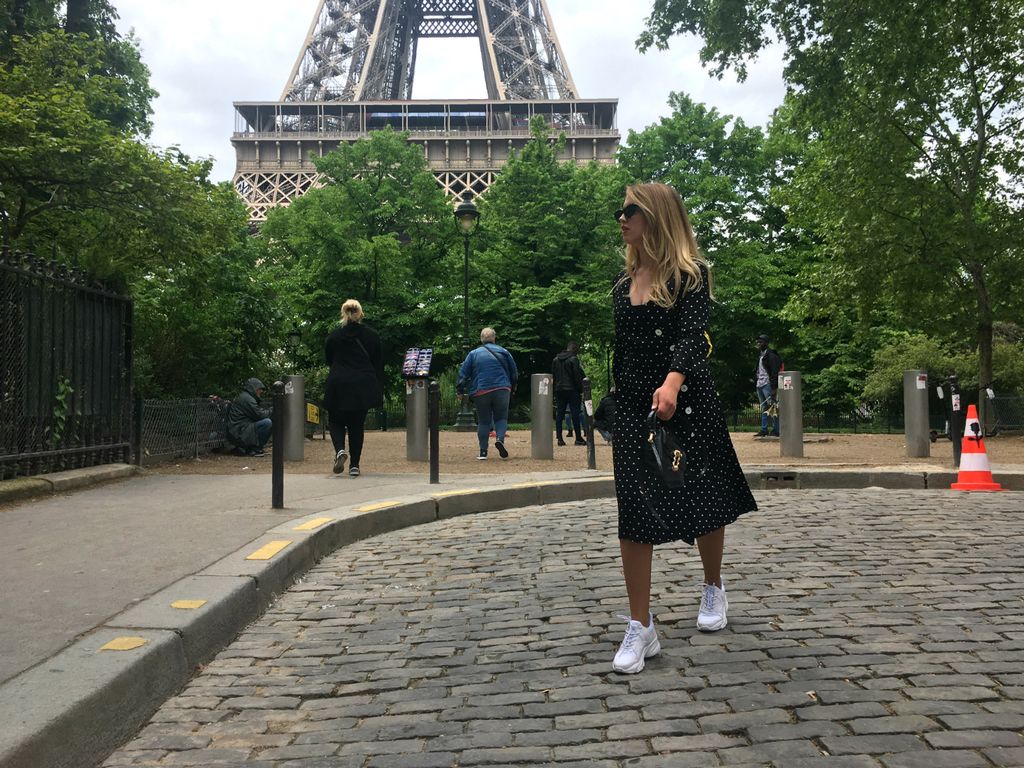 Pariška street style kombinacija Mile Kovačević