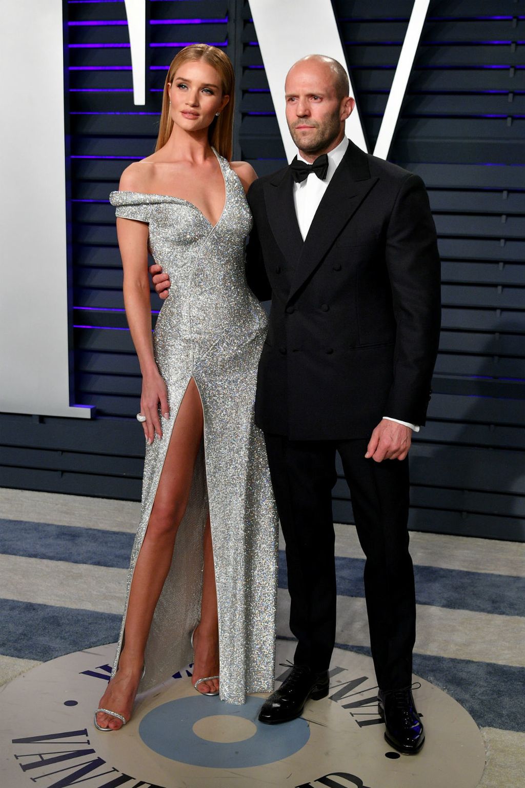 Manekenka Rosie Huntington-Whiteley i Jason Statham