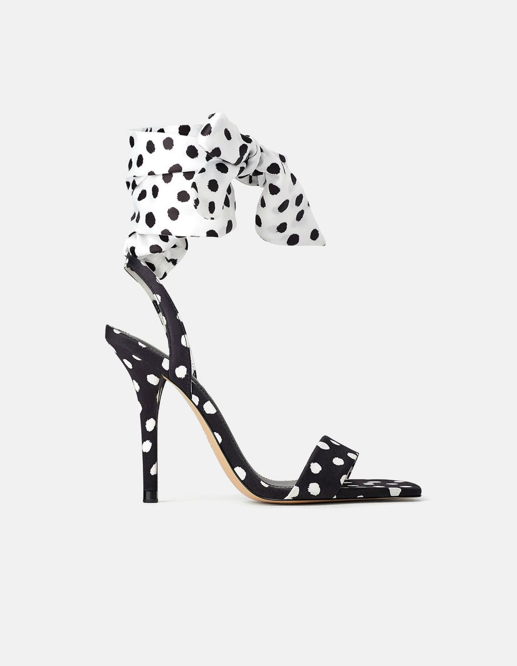 Sandale s visokom potpeticom na vezanje iz trgovina 2019. - 4