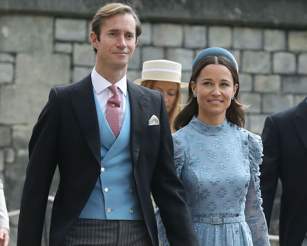 Pippa Middleton odjenula se u plavu boju od glave do pete