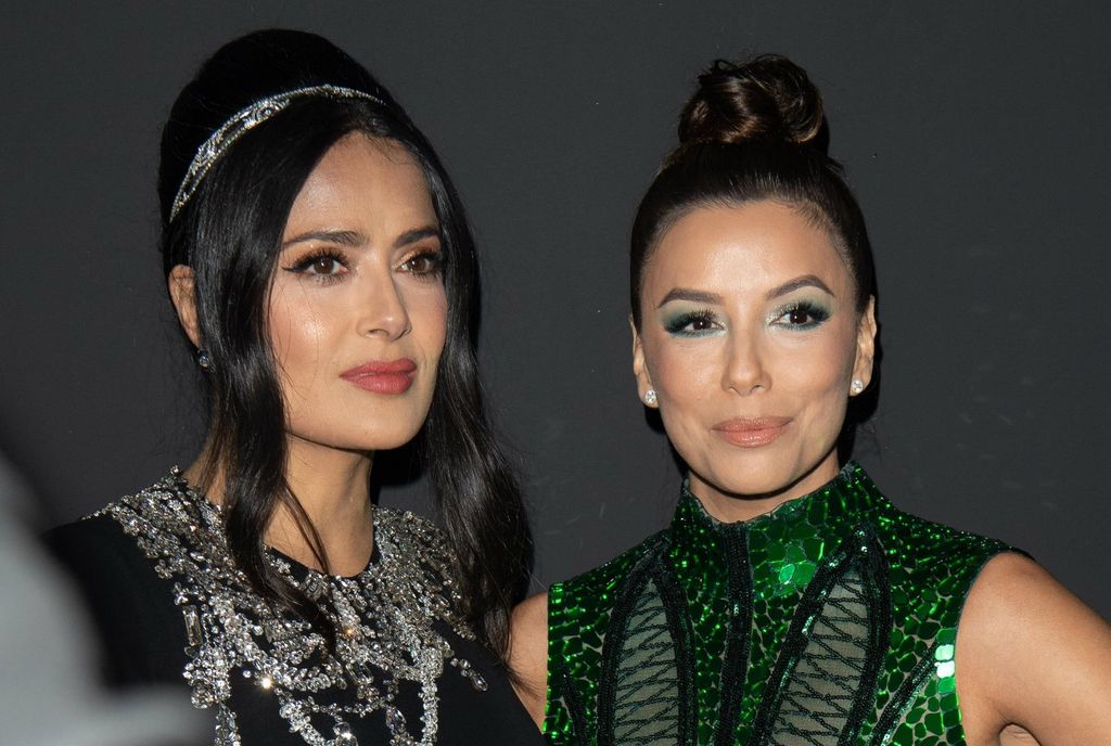 Salma Hayek i Eva Longoria na zabavi koncerna Kering