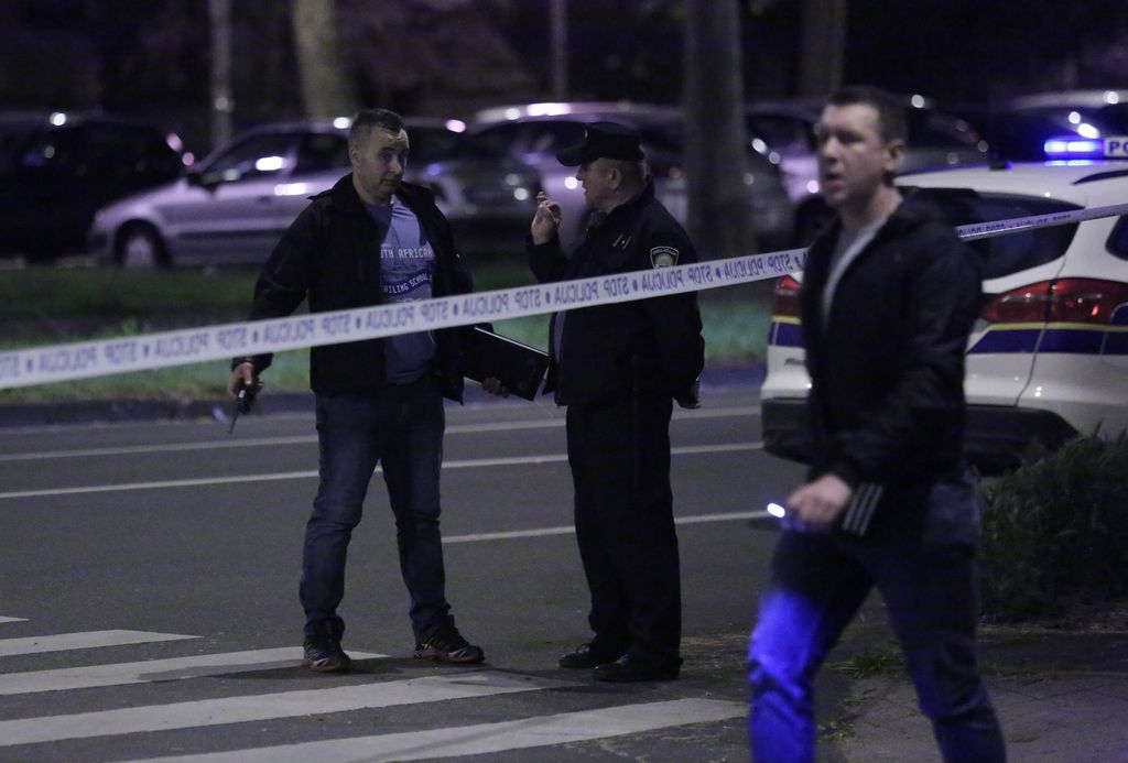 Zagreb: Policijski očevid pokušaja ubojstva u Dugavama (Marko Prpic/PIXSELL)