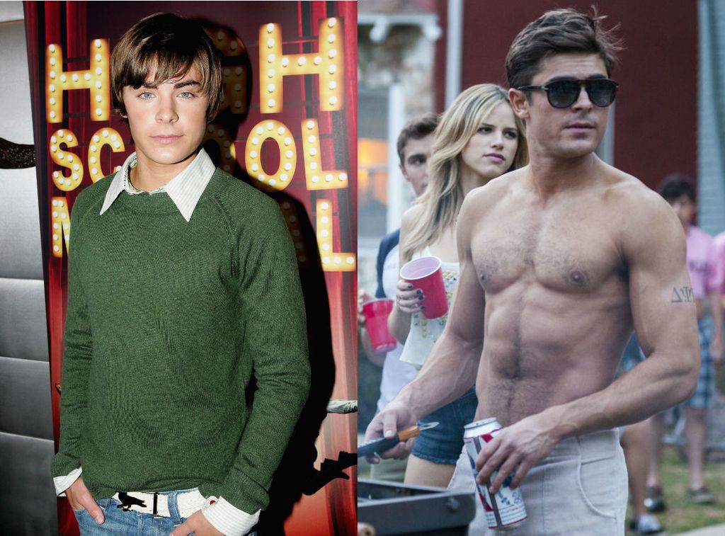 Nekad i sad: Mišićavi holivudski glumci - 1