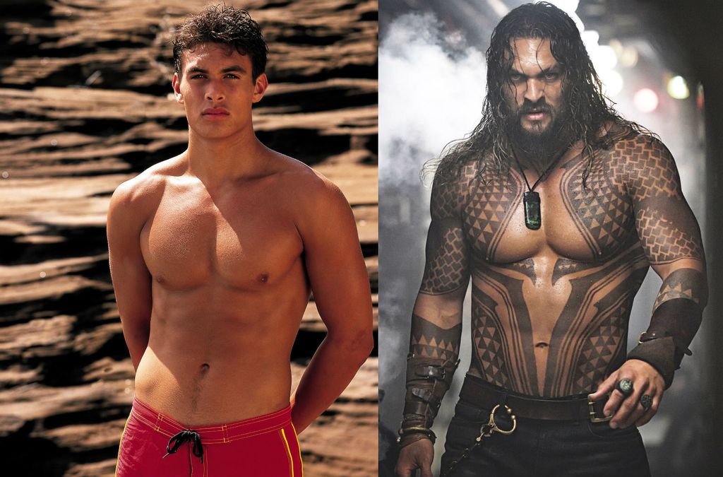 Jason Momoa na početku karijere i danas