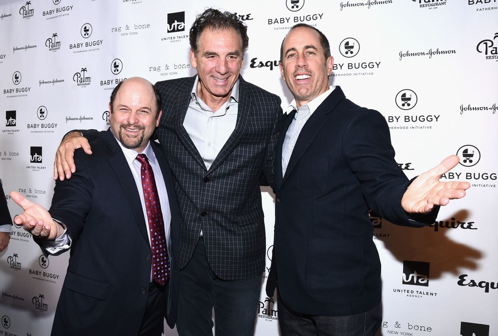Michael Richards, Jason Alexander i Jerry Seinfeld (Foto: Getty Images)