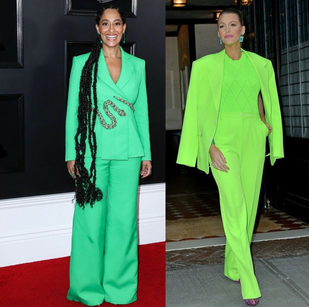 Glumice Tracee Ellis Ross i Blake Lively također vole odijela u upečtaljivoj zelenoj boji