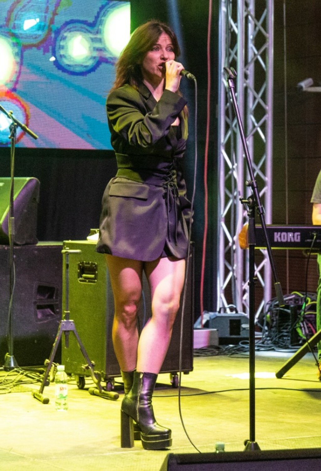 Vesna Pisarović na koncertu u Osijeku