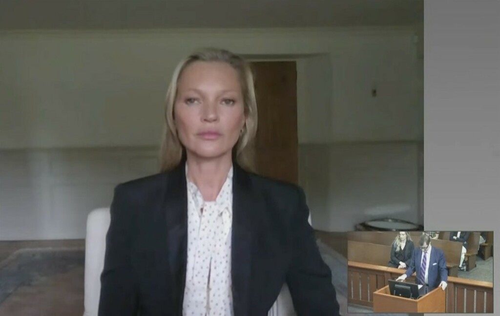 Kate Moss na suđenje o kleveti Johnnya Deppa i Amber Herad uključila se videolinkom