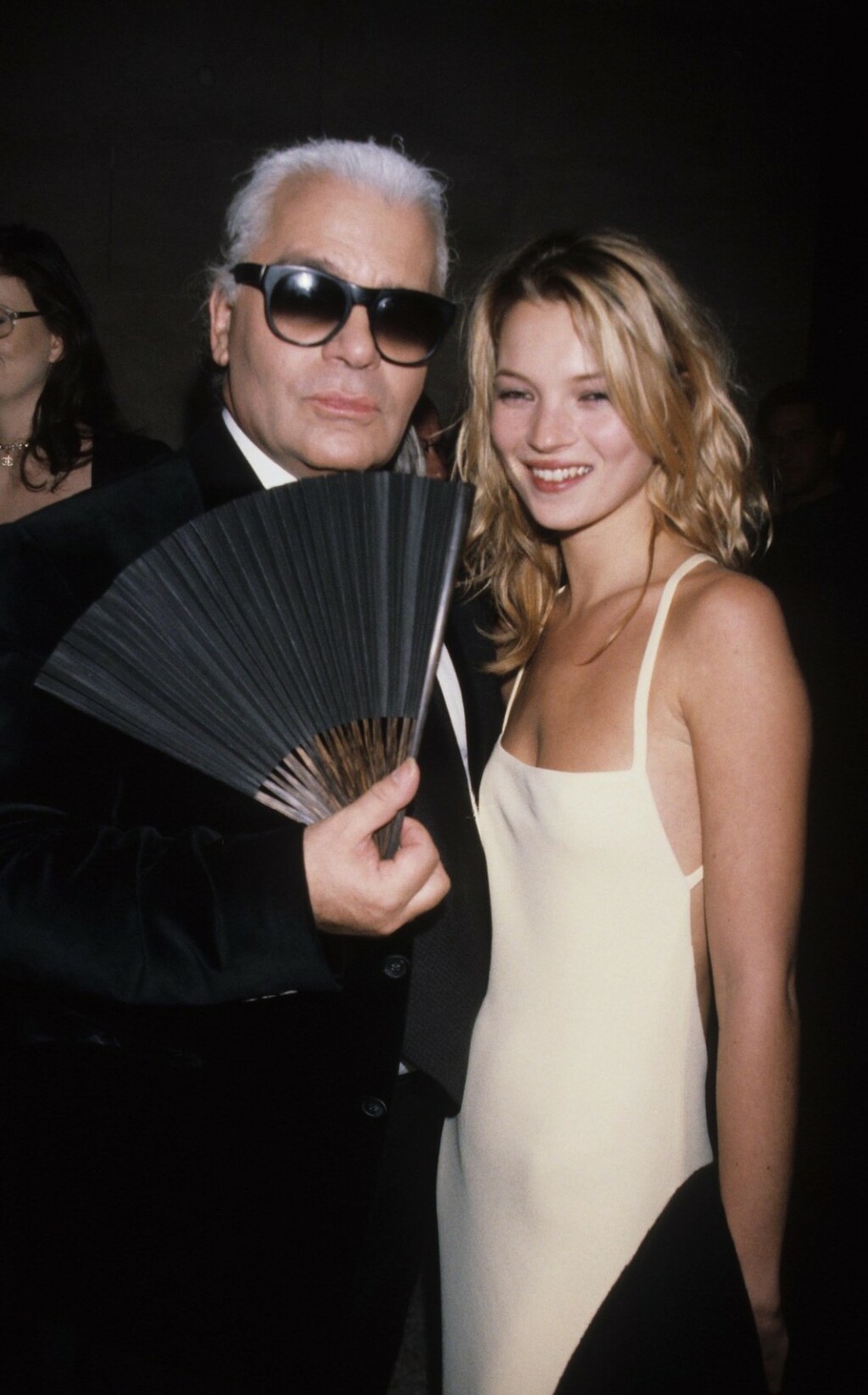 Karl Lagerfeld i Kate Moss 1996. godine