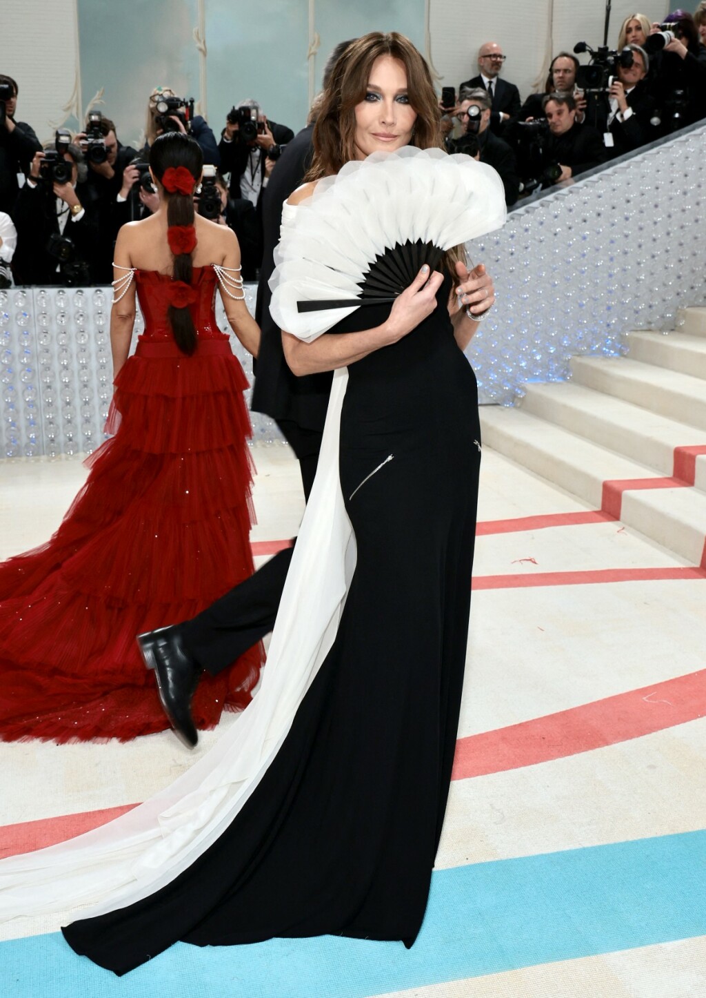Carla Bruni u haljini Karla Lagerfelda na Met Gali