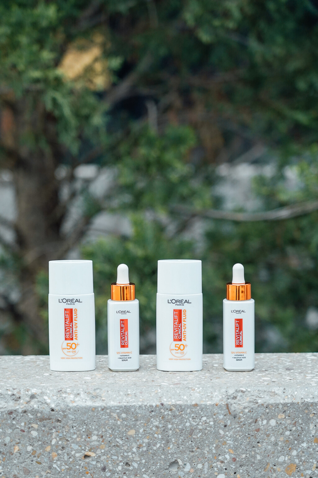 L'Oreal Revitalift Clinical serum i krema sa zaštitnim faktorom 50