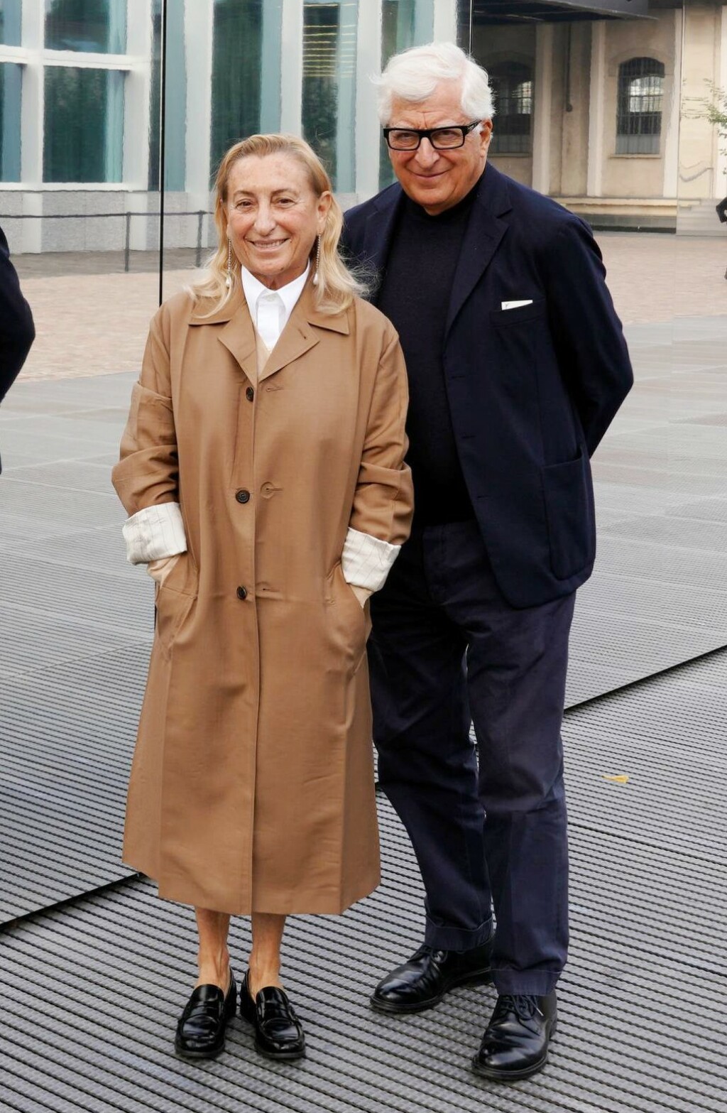 Miuccia Prada sa suprugom Patrizijem Bertellijem s kojim je u braku od 1987. godine