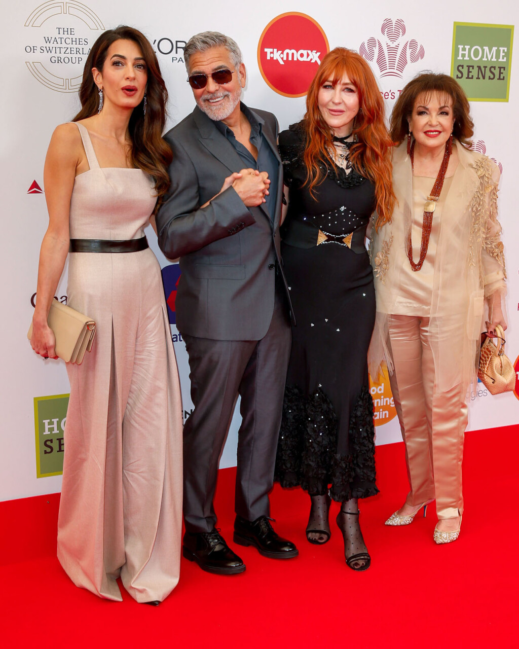Amal i George Clooney na dodjeli nagrada The Prince's Trust And TK Maxx & Homesense u Londonu - 1
