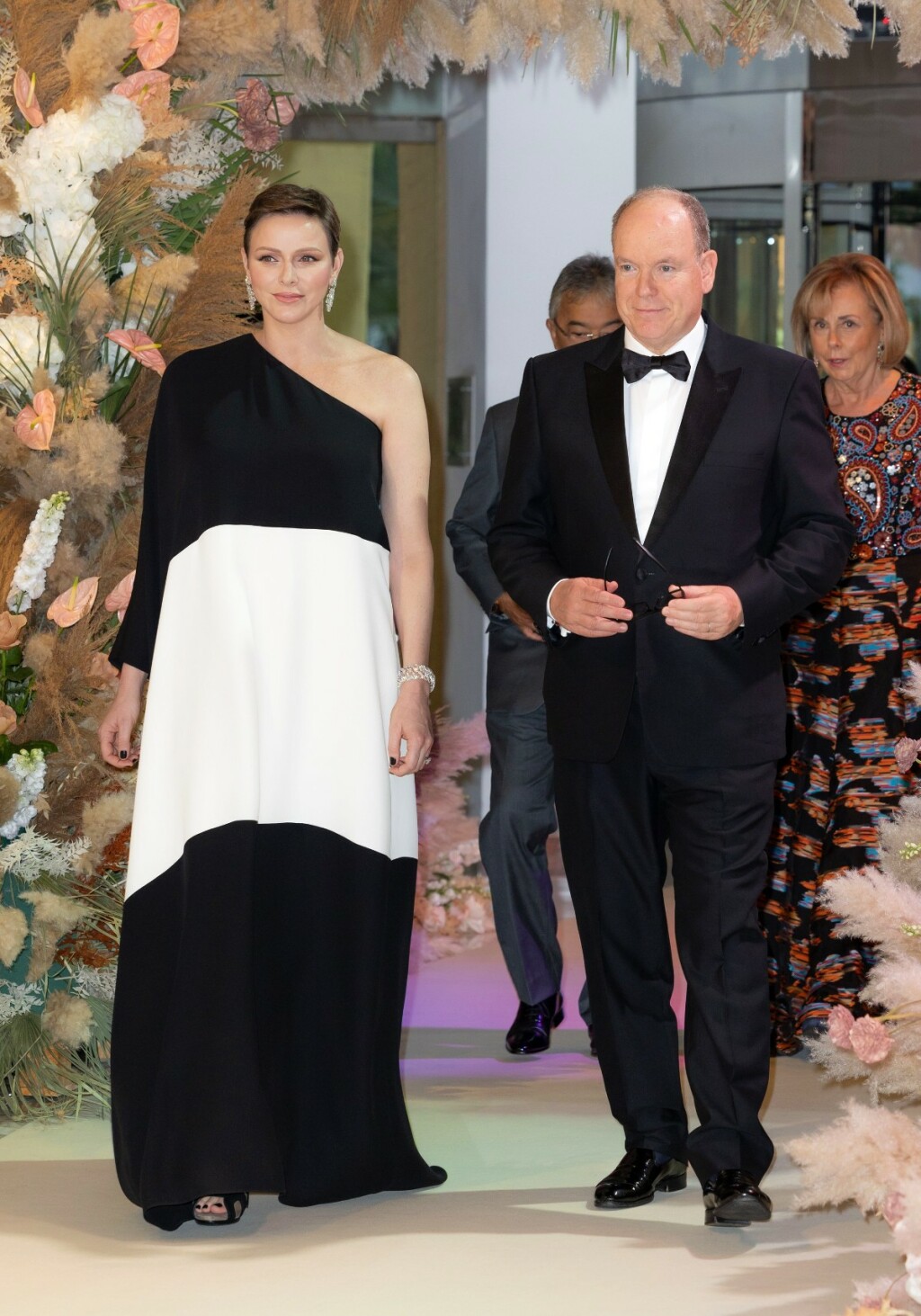 Princeza Charlene u haljini modne kuće Valentino