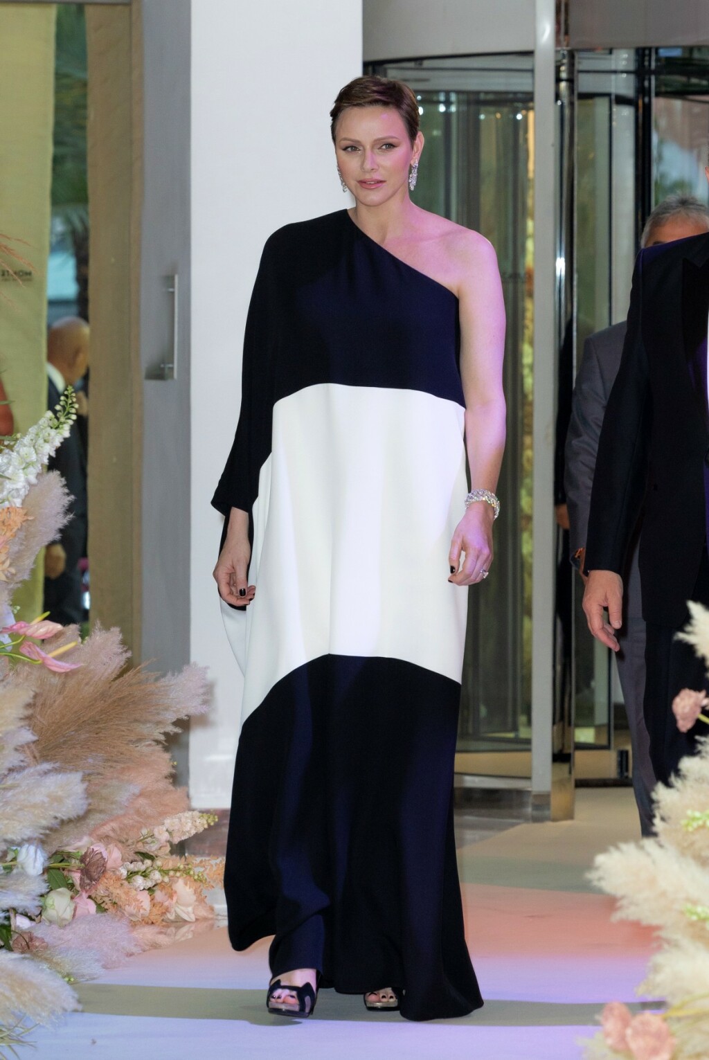 Princeza Charlene u haljini modne kuće Valentino