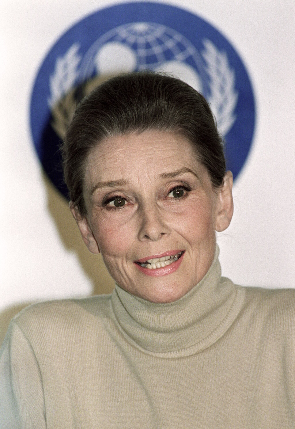 Audrey Hepburn 1992. kao ambasadorica UNICEF-a