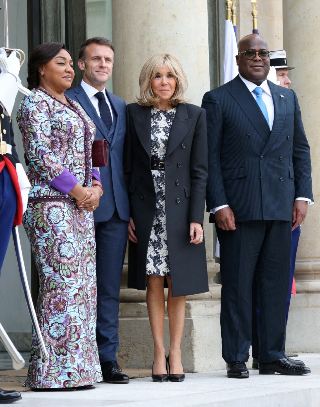 Emmanuel i Brigitte Macron ugostili su Felixa Tshisekedija i Denise Nyakzru Tshisekedi