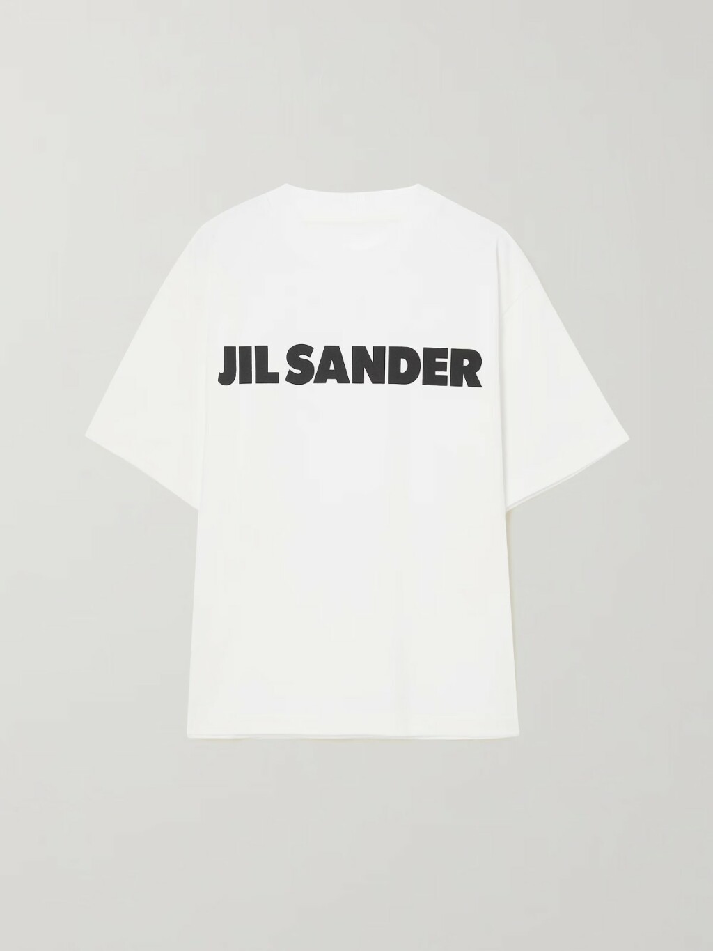 Majica s logom modne kuće Jil Sander
