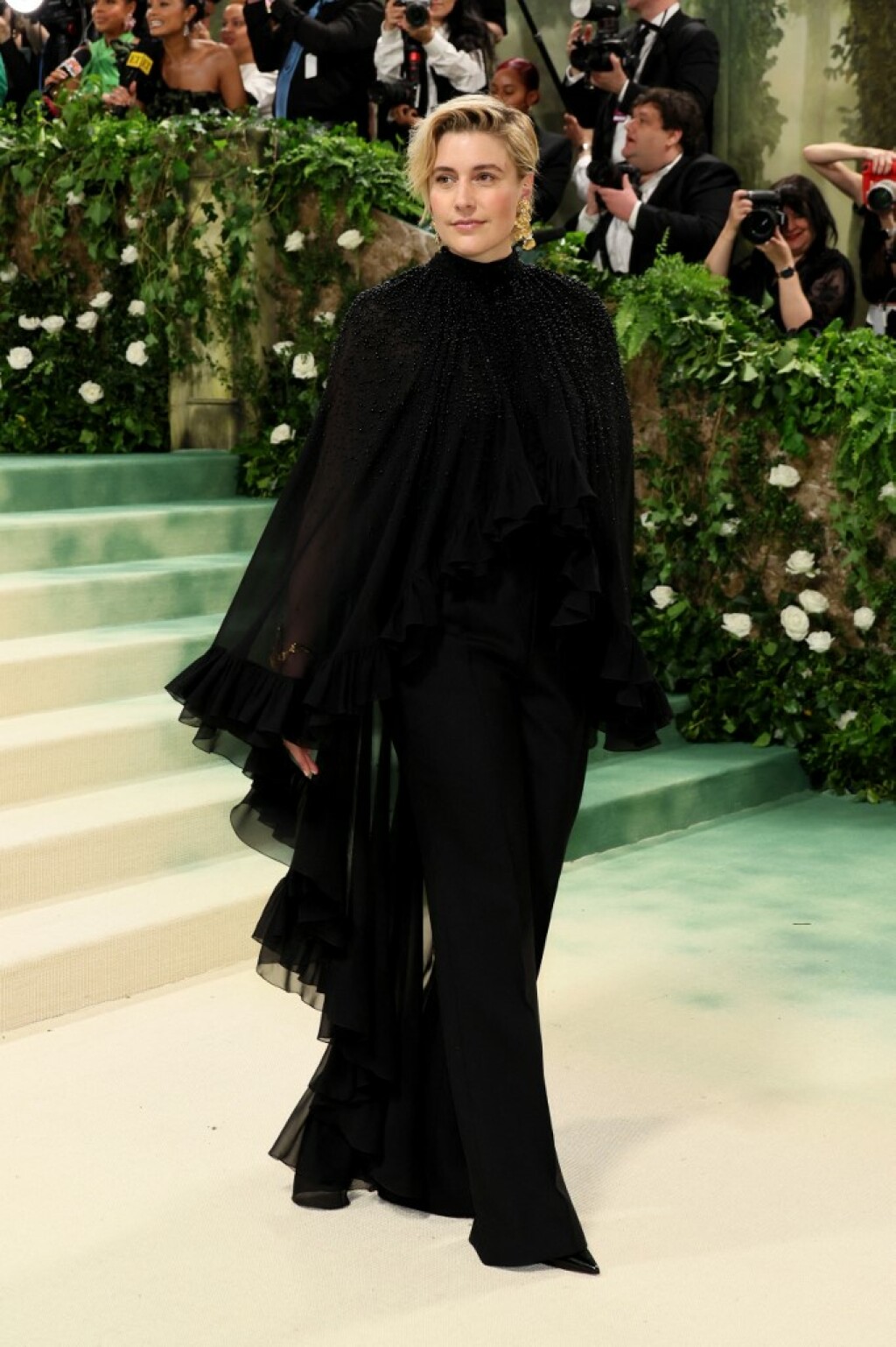 Greta Gerwig u kombinaciji koju potpisuje Chloe