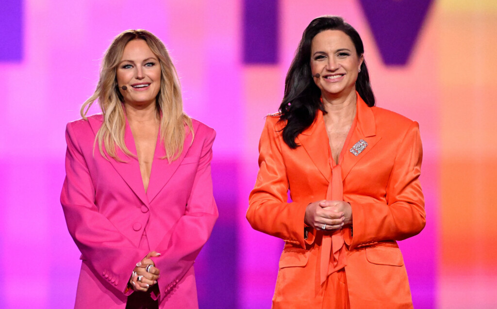 Malin Åkerman i Petra Mede vodile su prvu polufinalnu večer Eurosonga