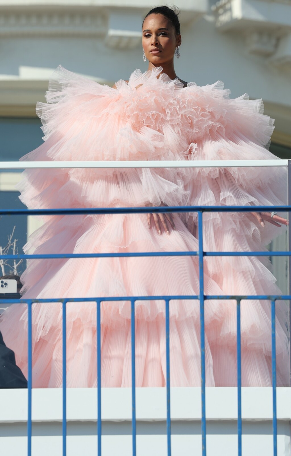 Cindy Bruna u hotelu Martinez 2023.