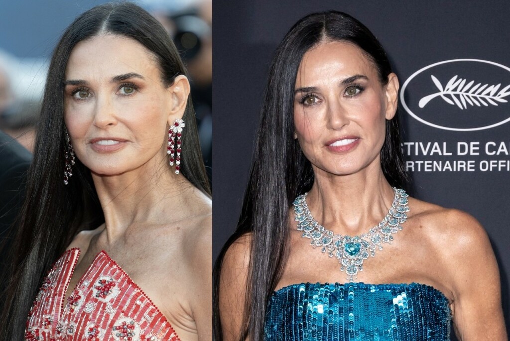 Demi Moore u Cannesu 2024. u dvije glamurozne haljine - 5