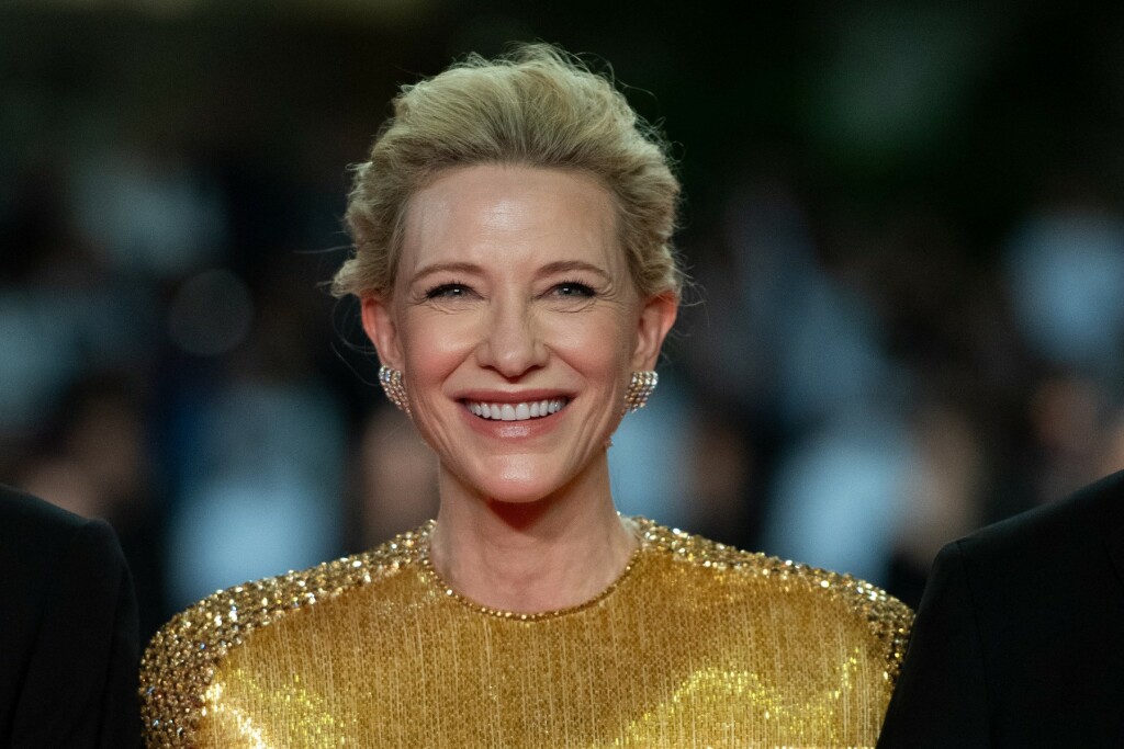 Cate Blachett u zlatnoj haljini
