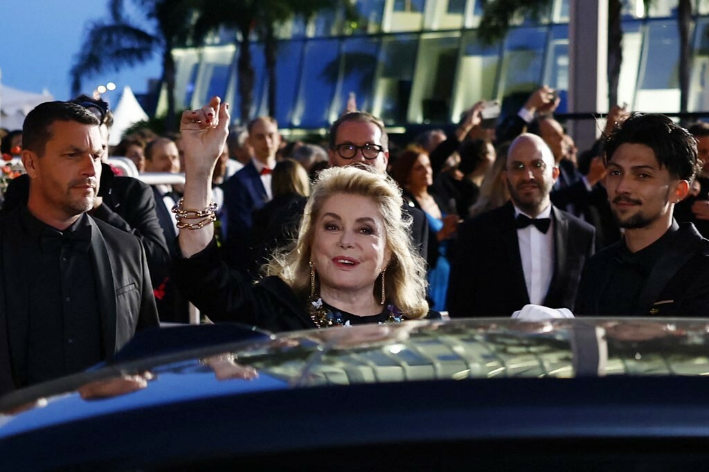 Catherine Deneuve u Cannesu