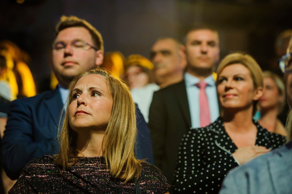 Sandra Perković i Kolinda Grabar-Kitarović