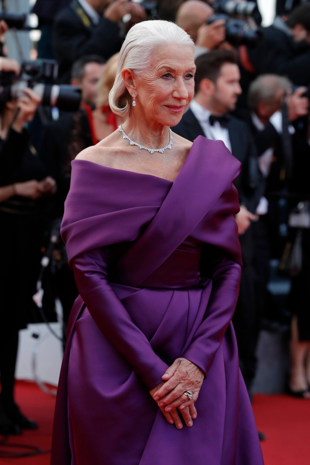 Helen Mirren u prekrasnoj ljubičastoj haljini Elieja Saaba