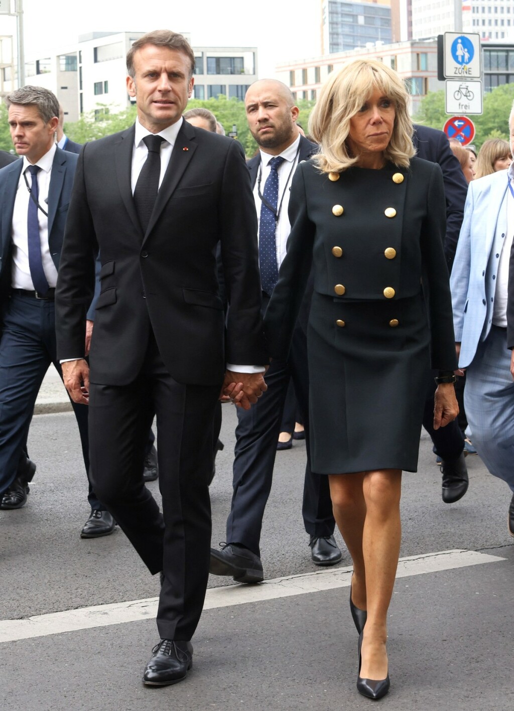 Emmanuel i Brigitte Macron u Berlinu