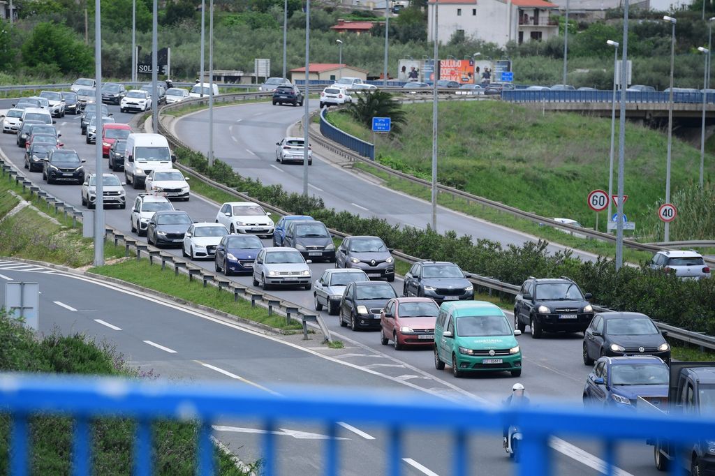 Gužve na cestama diljem Hrvatske - 3