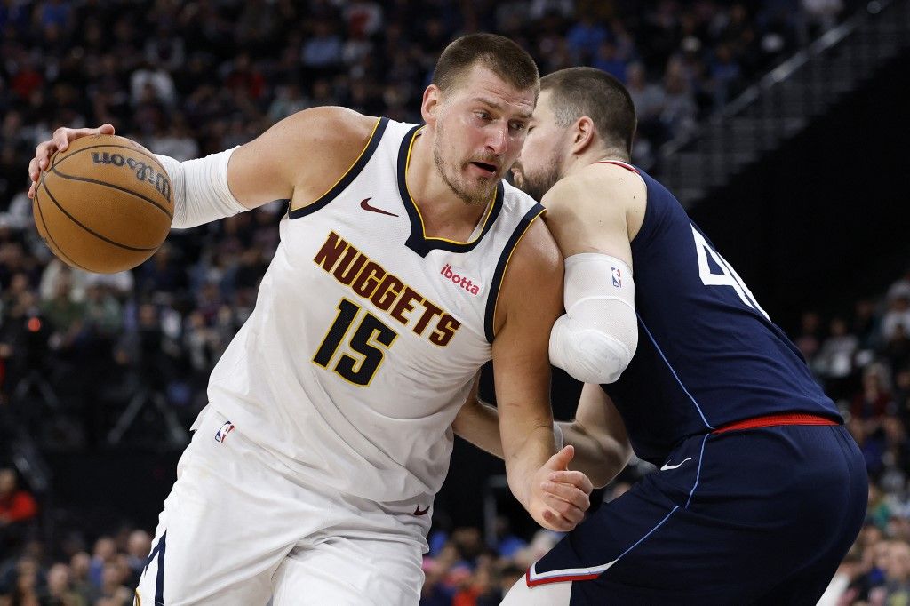 Nikola Jokić i Ivica Zubac