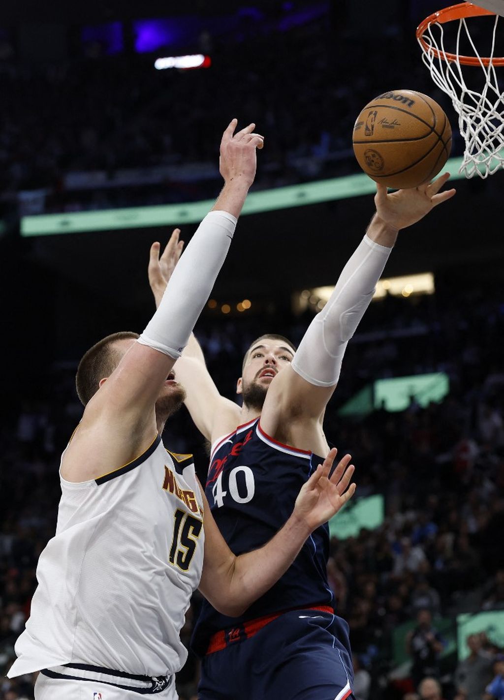 Nikola Jokić i Ivica Zubac