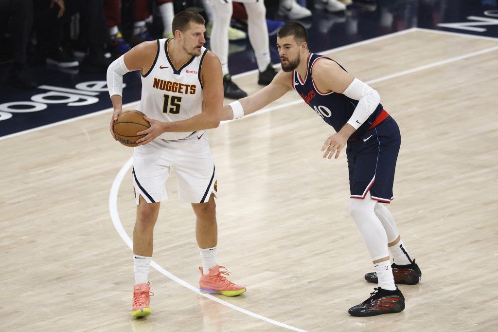 Nikola Jokić i Ivica Zubac