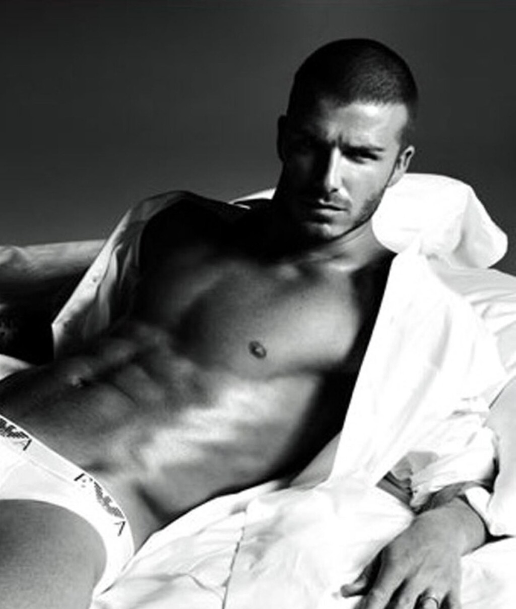 David Beckham u modnoj kampanji 2007.