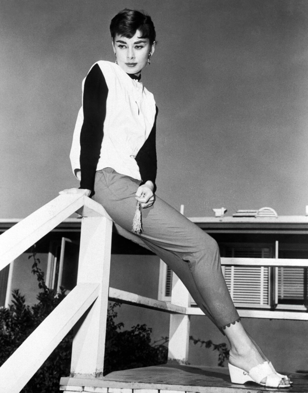 Audrey Hepburn u capri hlačama