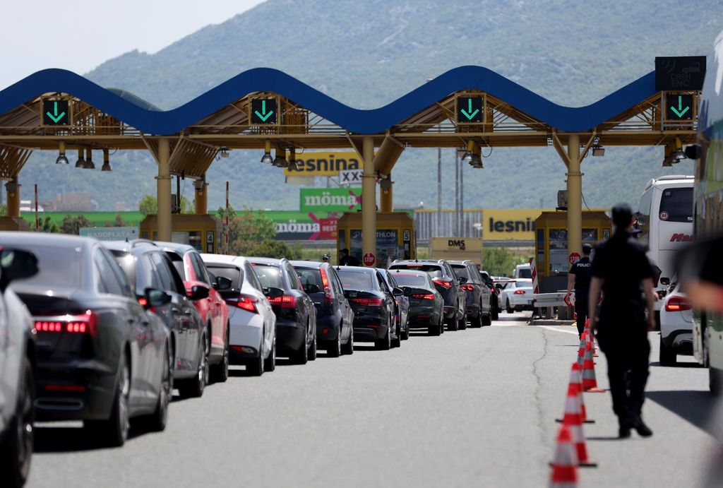 Gužva na ulazu u Split