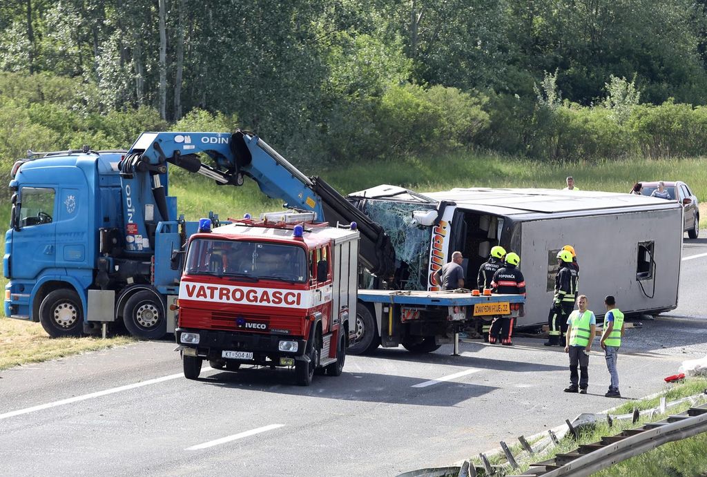 Nesreća na A3 kod Popovače - 1