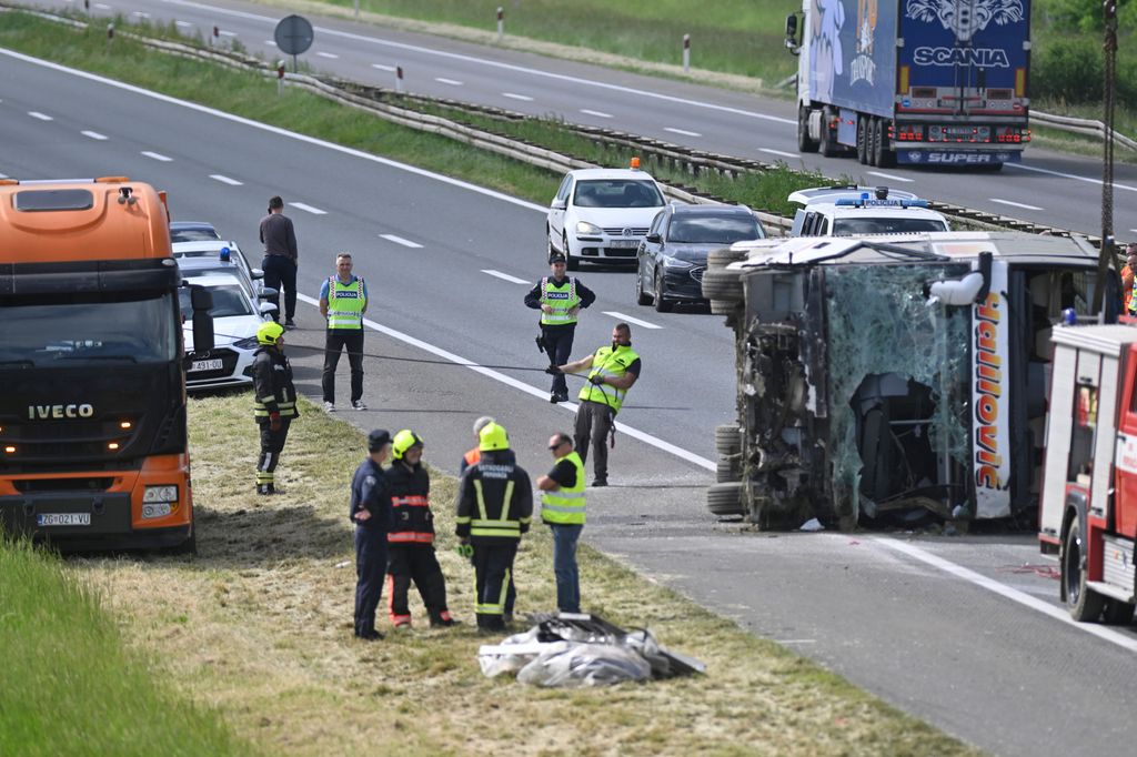 Nesreća na A3 kod Popovače - 1