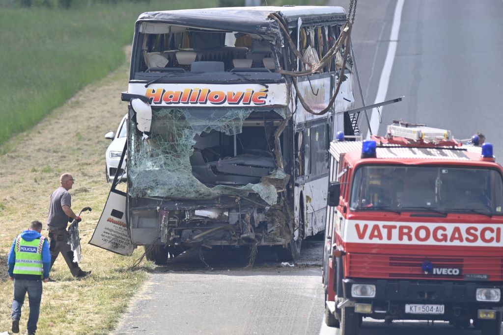 Mjesto prometne nesreće na autocesti A3 kod Popovače - 1