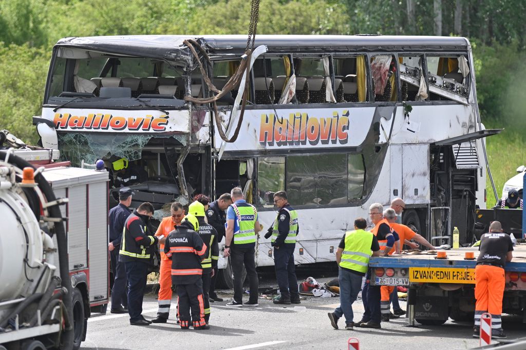 Mjesto prometne nesreće na autocesti A3 kod Popovače - 1