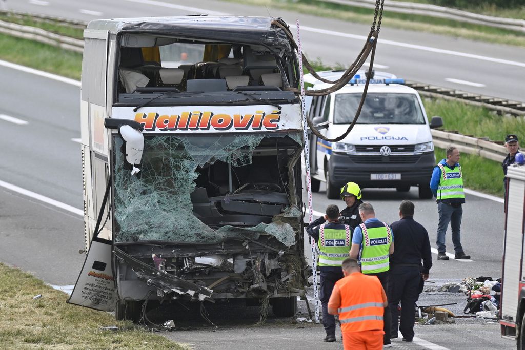 Nesreća na A3 kod Popovače - 1