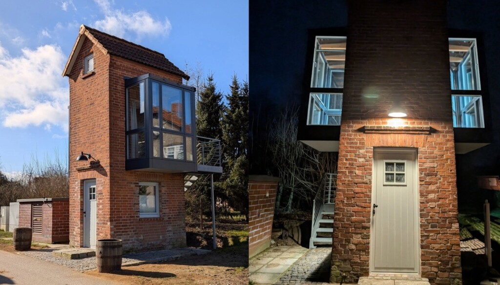 Mala kuća od jednog metra kvadratnog po etaži