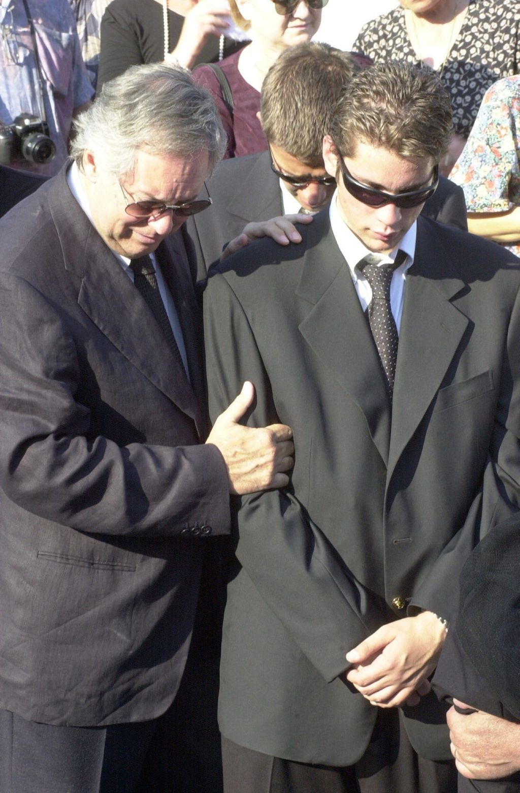 Leo i Josip Radeljak na sprovodu Ene Begović - 1