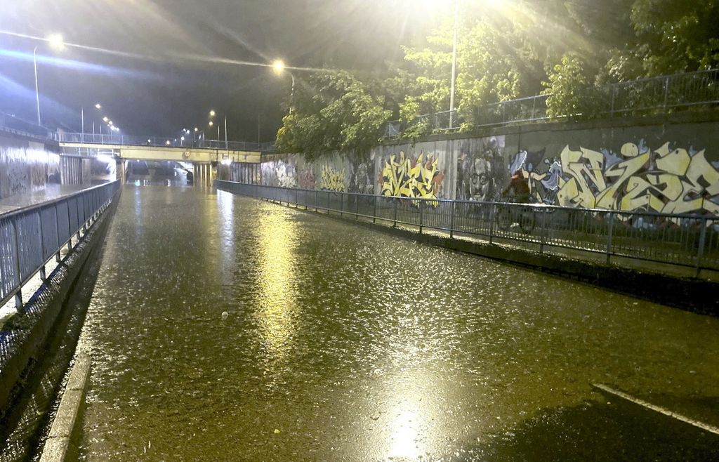 Nevrijeme u Slavoniji