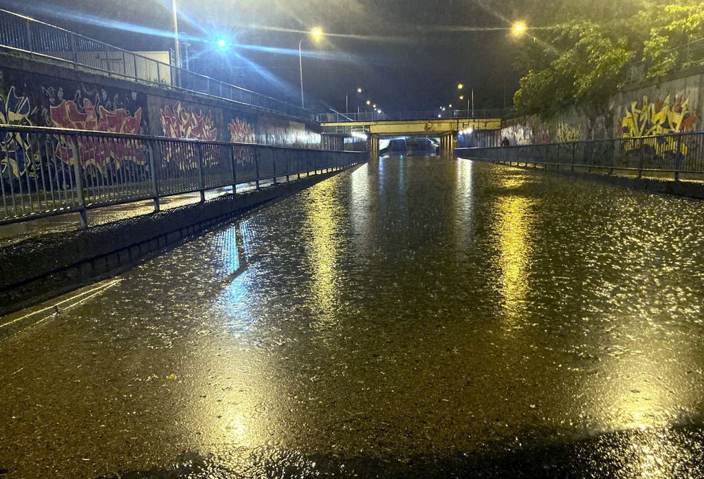 Nevrijeme u Slavoniji