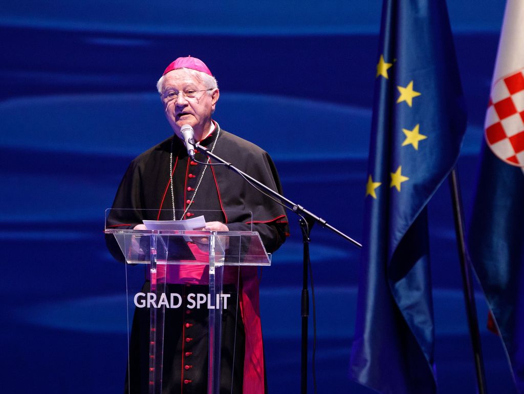 Gradonačelnik Splita Ivica Puljak na svečanoj dodjeli nagrada grada Splita