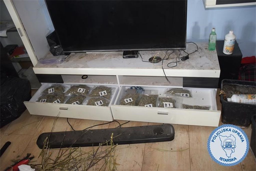Droga koju je pronašla istarska policija