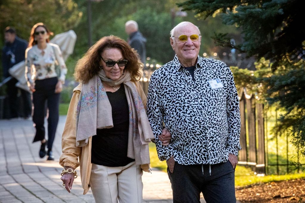 Barry Diller i Diane von Furstenberg - 2